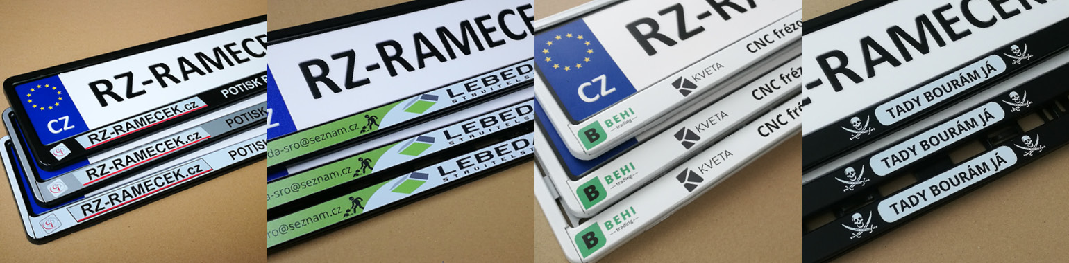 RZ rámečky s vlastním potiskem