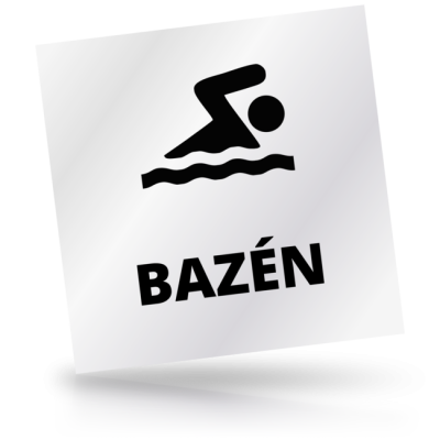 Bazén - čtvercové označení