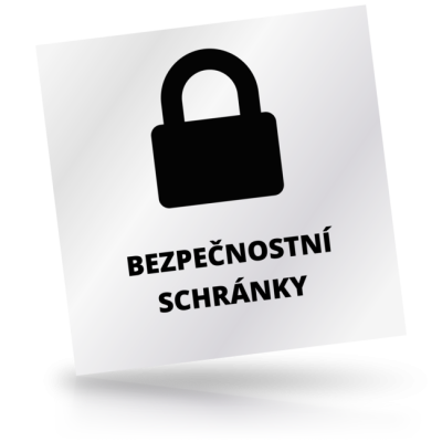 Bezpečnostní schránky - čtvercové označení