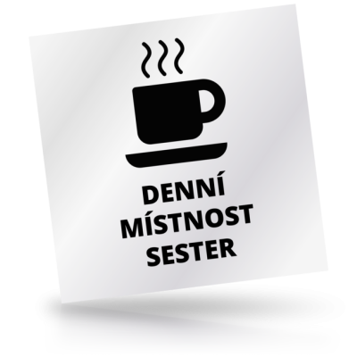 Denní místnost sester - čtvercové označení