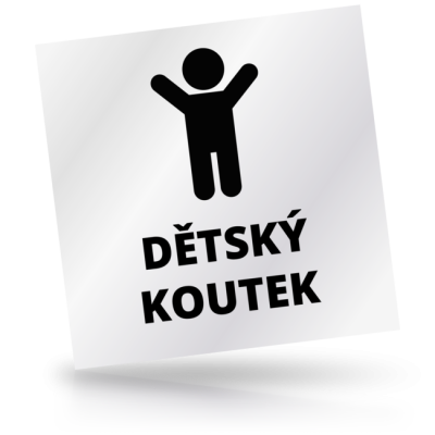 Dětský koutek 01 - čtvercové označení