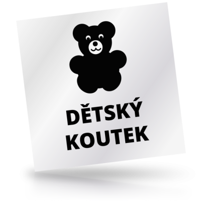 Dětský koutek 02 - čtvercové označení