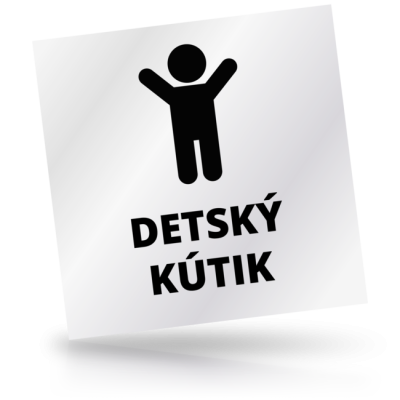 Detský kútik 01 - čtvercové označení
