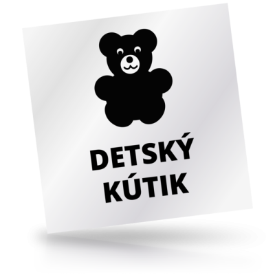Detský kútik 02 - čtvercové označení