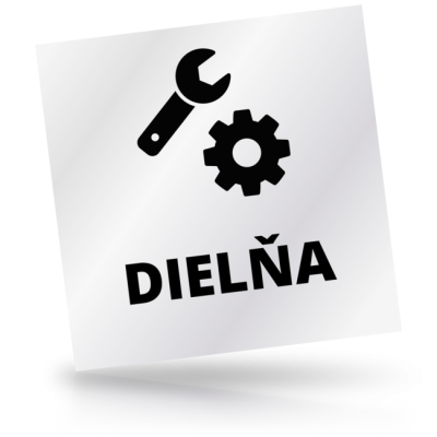 Dielňa - čtvercové označení