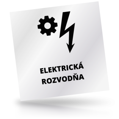 Elektrická rozvodňa - čtvercové označení