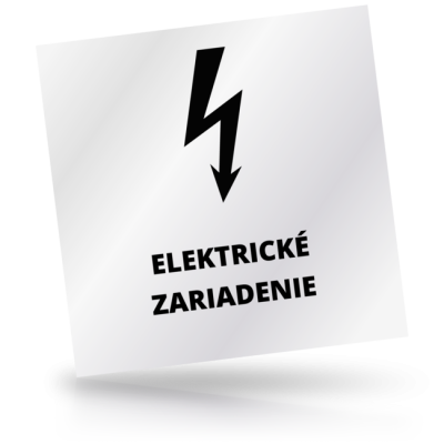 Elektrické zariadenie - čtvercové označení