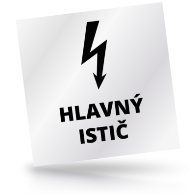 Hlavný istič - čtvercové označení