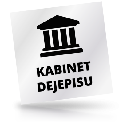 Kabinet dejepisu - čtvercové označení