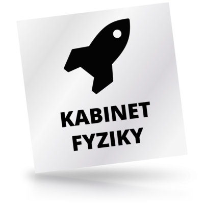 Kabinet fyziky - čtvercové označení