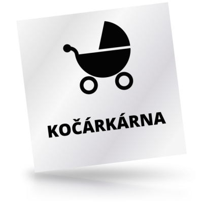 Kočárkárna - čtvercové označení