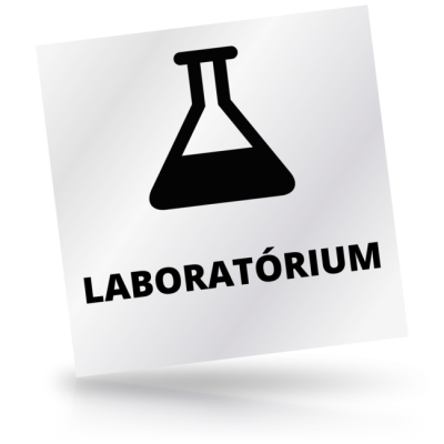 Laboratórium - čtvercové označení