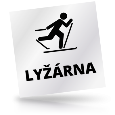Lyžárna - čtvercové označení