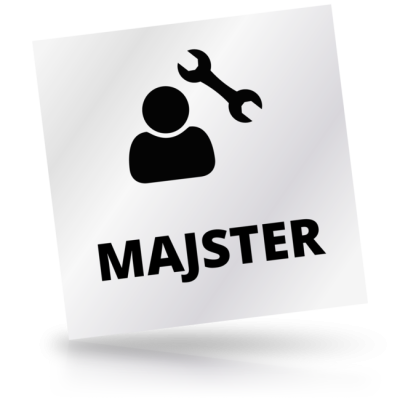 Majster - čtvercové označení