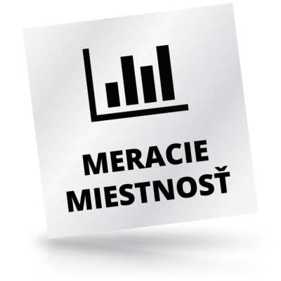 Meracie miestnosť - čtvercové označení