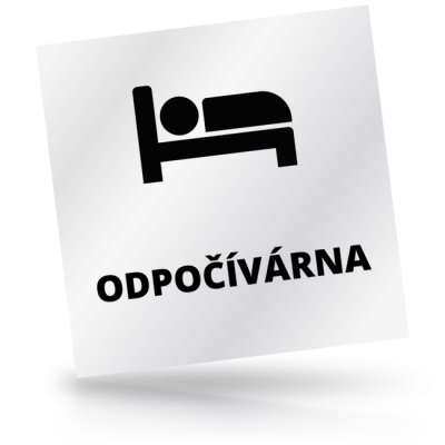 Odpočívárna - čtvercové označení