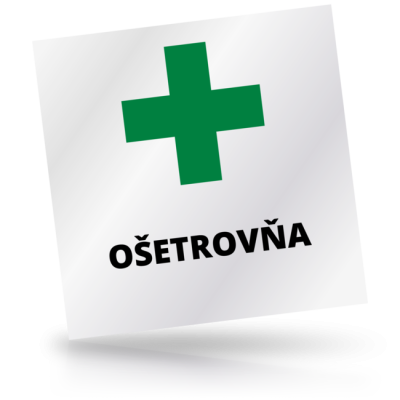 Ošetrovňa - čtvercové označení