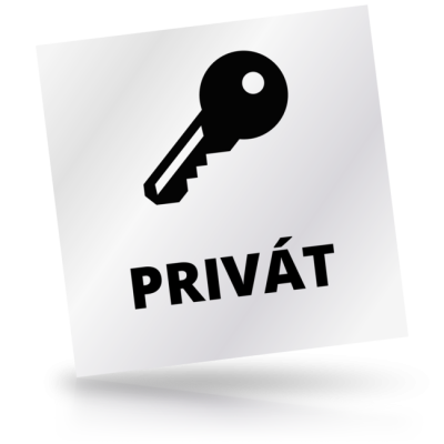 Privát 01 - čtvercové označení