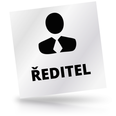 Ředitel - čtvercové označení