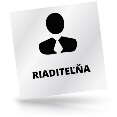 Riaditeľňa - čtvercové označení