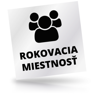 Rokovacia miestnosť - čtvercové označení