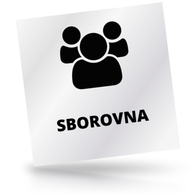 Sborovna - čtvercové označení