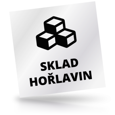 Sklad hořlavin - čtvercové označení