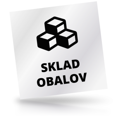 Sklad obalov - čtvercové označení