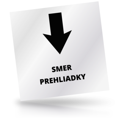 Smer prehliadky 04 - čtvercové označení