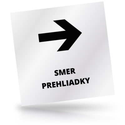 Smer prehliadky 05 - čtvercové označení