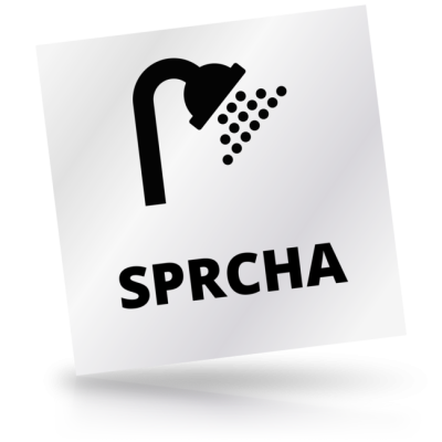 Sprcha - čtvercové označení