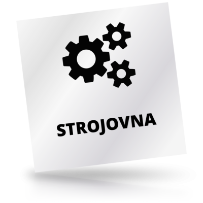 Strojovna - čtvercové označení