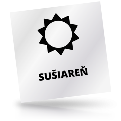 Sušiareň - čtvercové označení