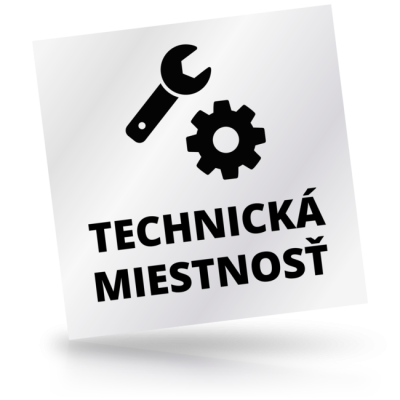 Technická miestnosť - čtvercové označení