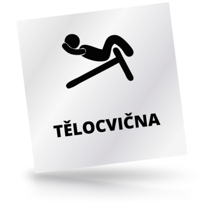 Tělocvična - čtvercové označení