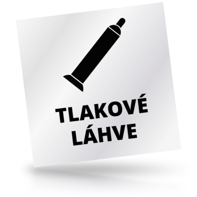 Tlakové láhve - čtvercové označení