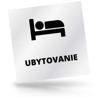Ubytovanie - čtvercové označení
