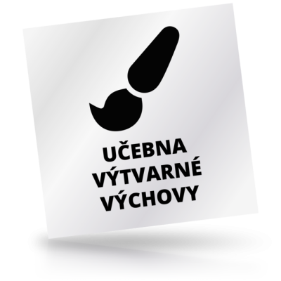 Učebna výtvarné výchovy - čtvercové označení