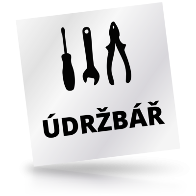 Údržbář - čtvercové označení