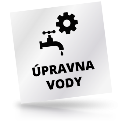Úpravna vody - čtvercové označení