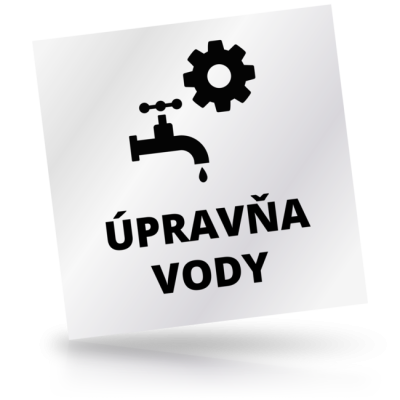 Úpravňa vody - čtvercové označení