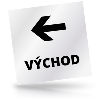 Východ 06 - čtvercové označení
