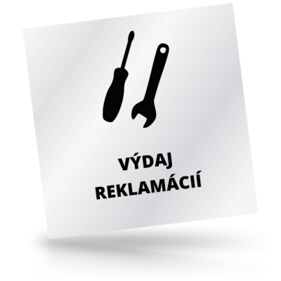 Výdaj reklamácií - čtvercové označení