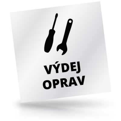 Výdej oprav - čtvercové označení