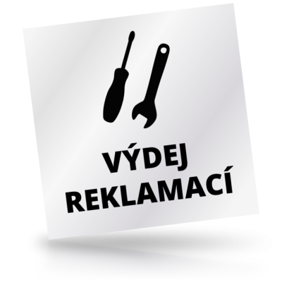 Výdej reklamací - čtvercové označení