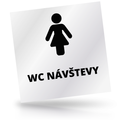 WC návštevy 02 - čtvercové označení