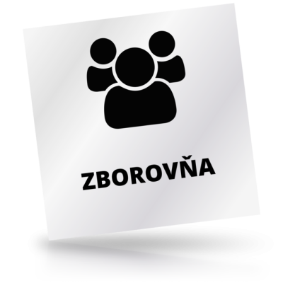 Zborovňa - čtvercové označení