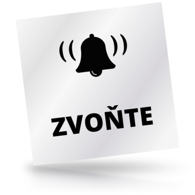 Zvoňte - čtvercové označení