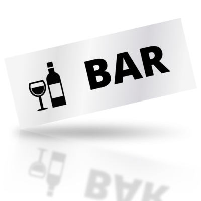 Bar - obdelníkové označení