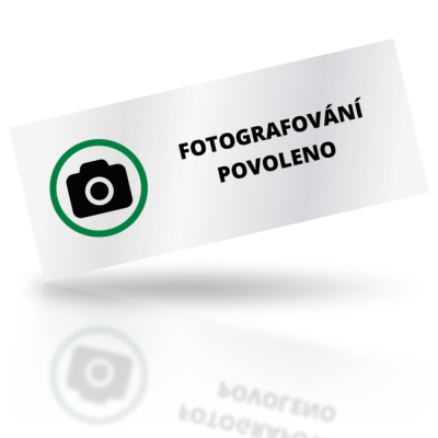 Fotografování povoleno - obdelníkové označení